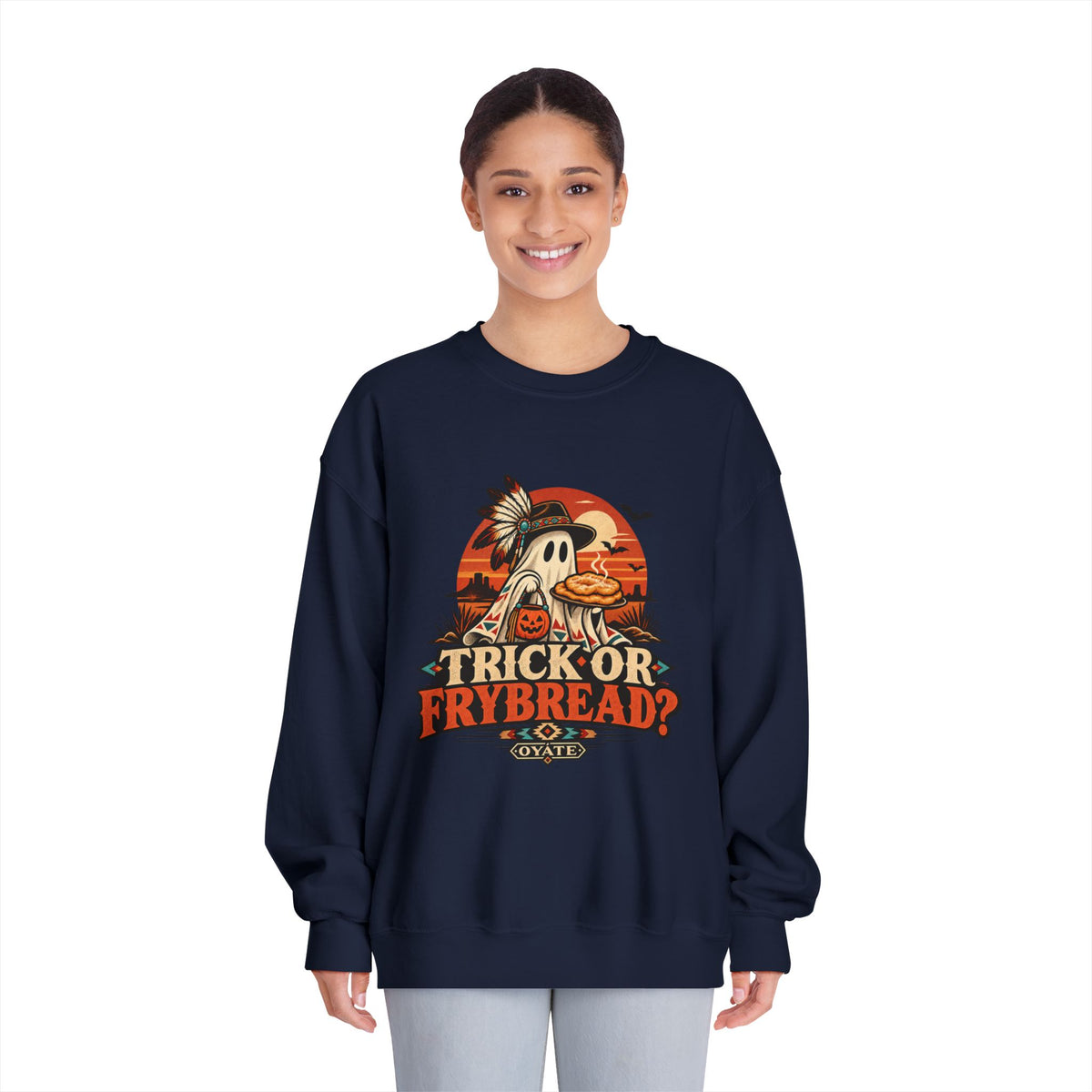 TrickorFrybread — Crewneck Sweatshirt