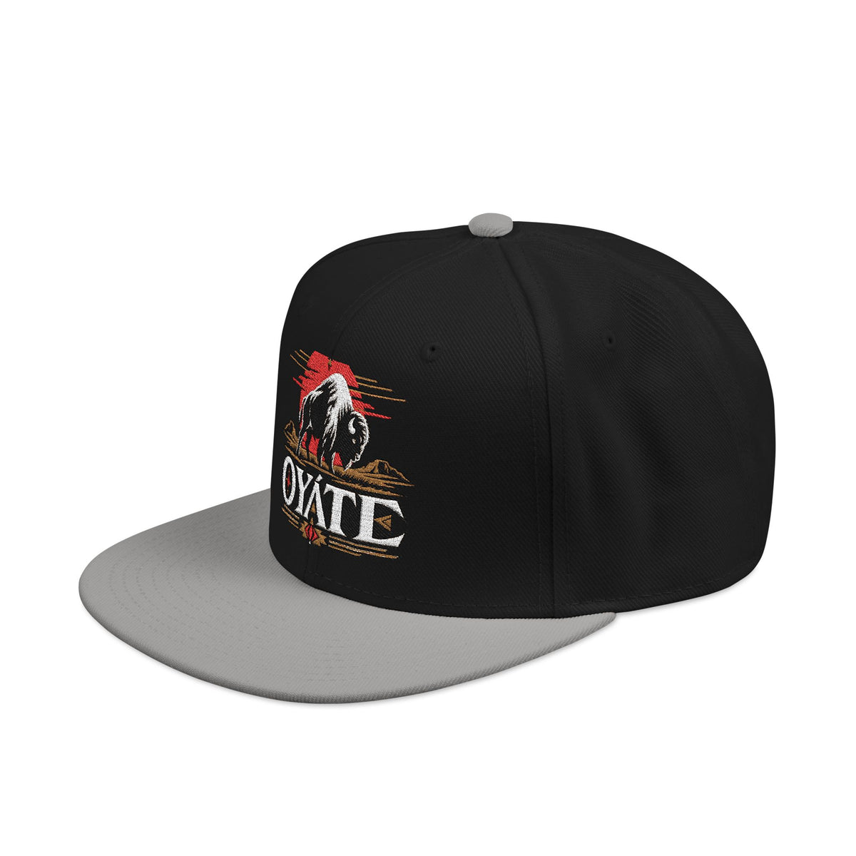OYÁTE Dark Buffalo v2 — Embroidered Hat