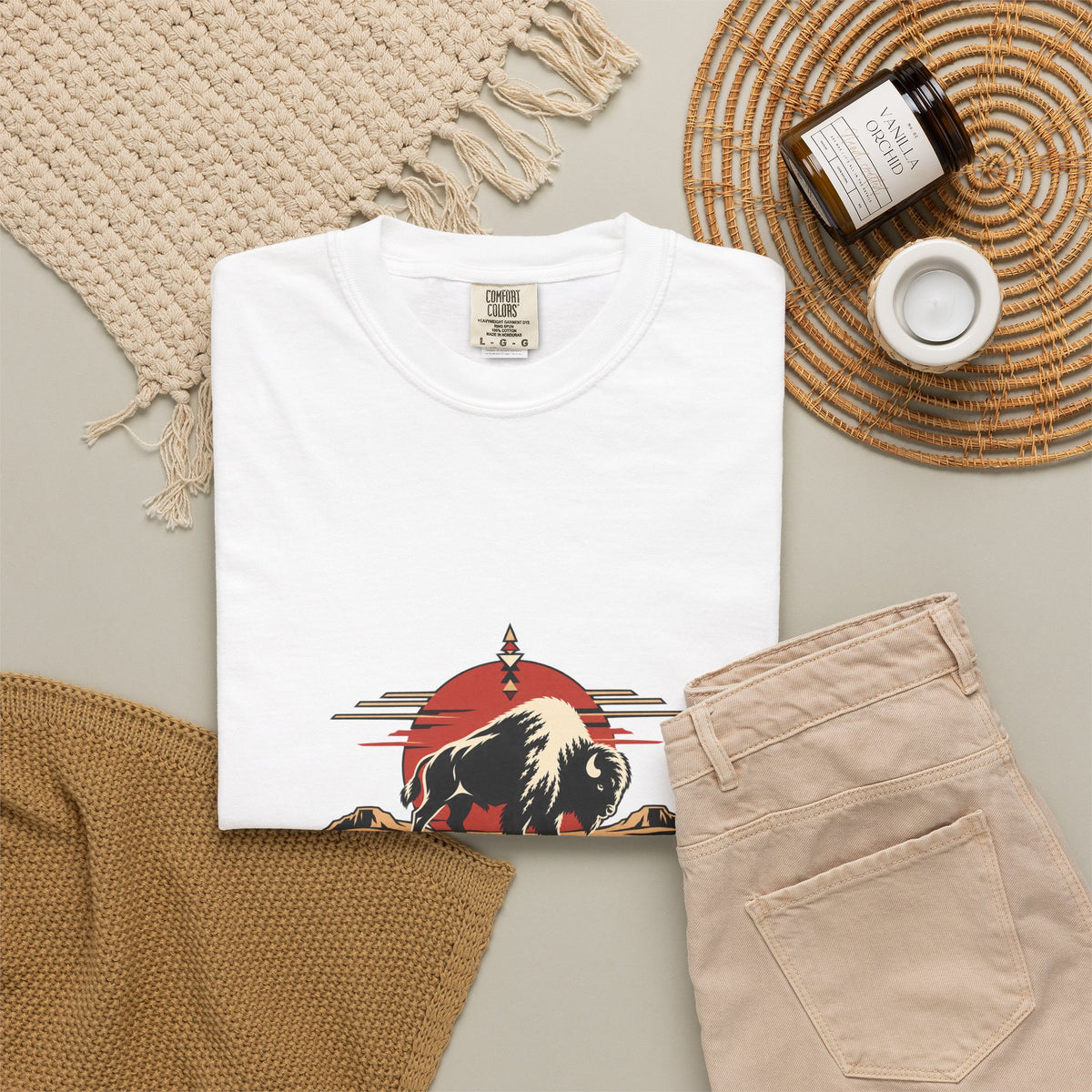 OYÁTE Dark Buffalo v2 — Premium Tee