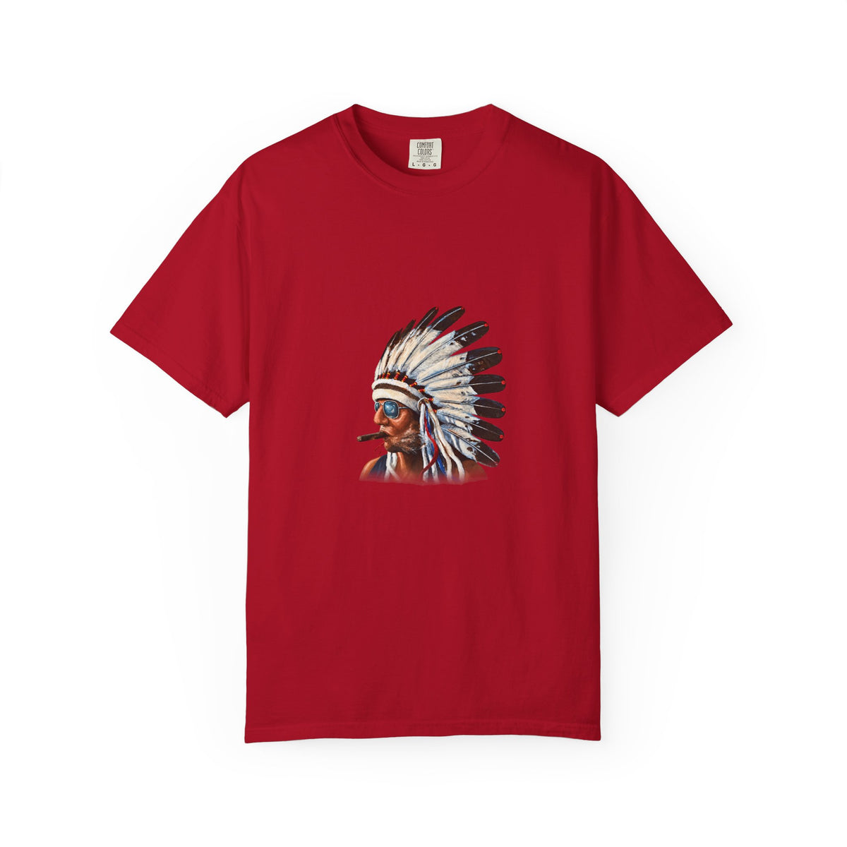 Smokin Indian - Gregory Azure — Premium Tee