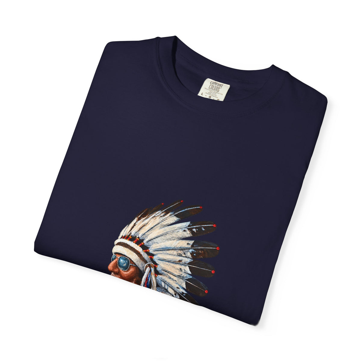 Smokin Indian - Gregory Azure — Premium Tee