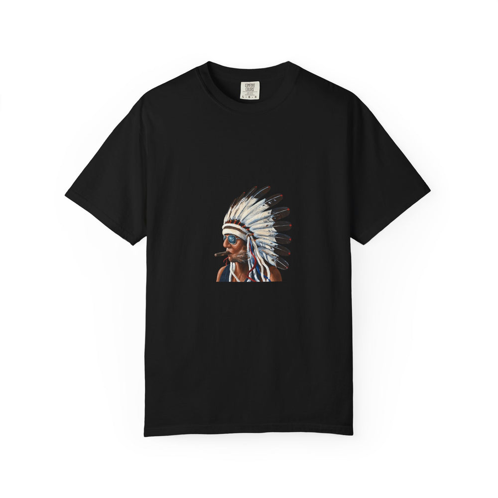 Smokin Indian - Gregory Azure — Premium Tee