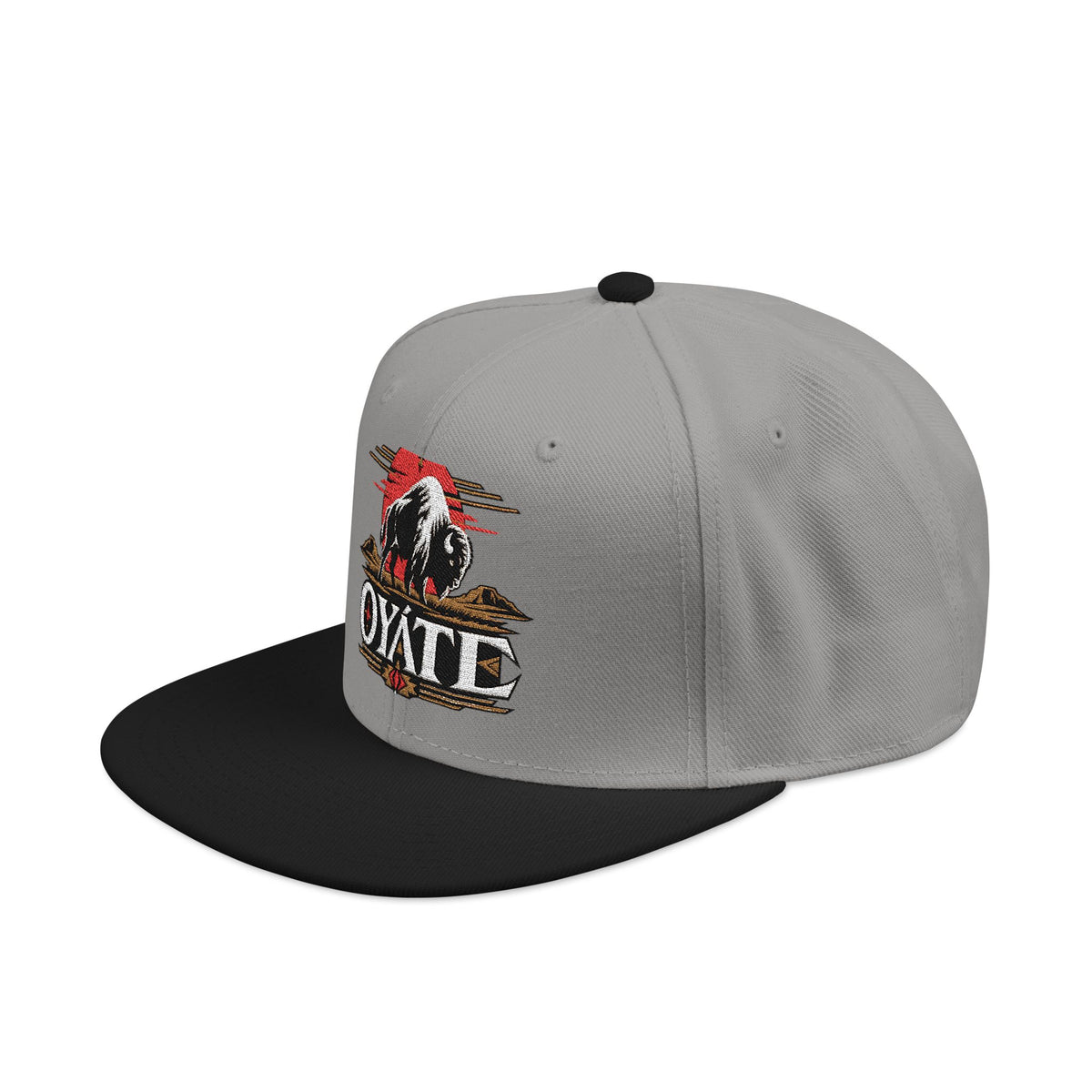 OYÁTE Dark Buffalo v2 — Embroidered Hat