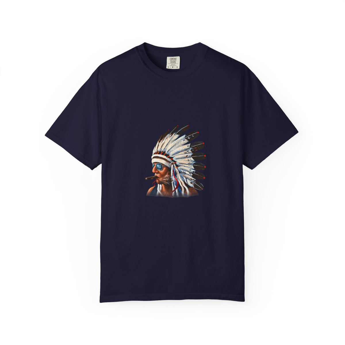 Smokin Indian - Gregory Azure — Premium Tee