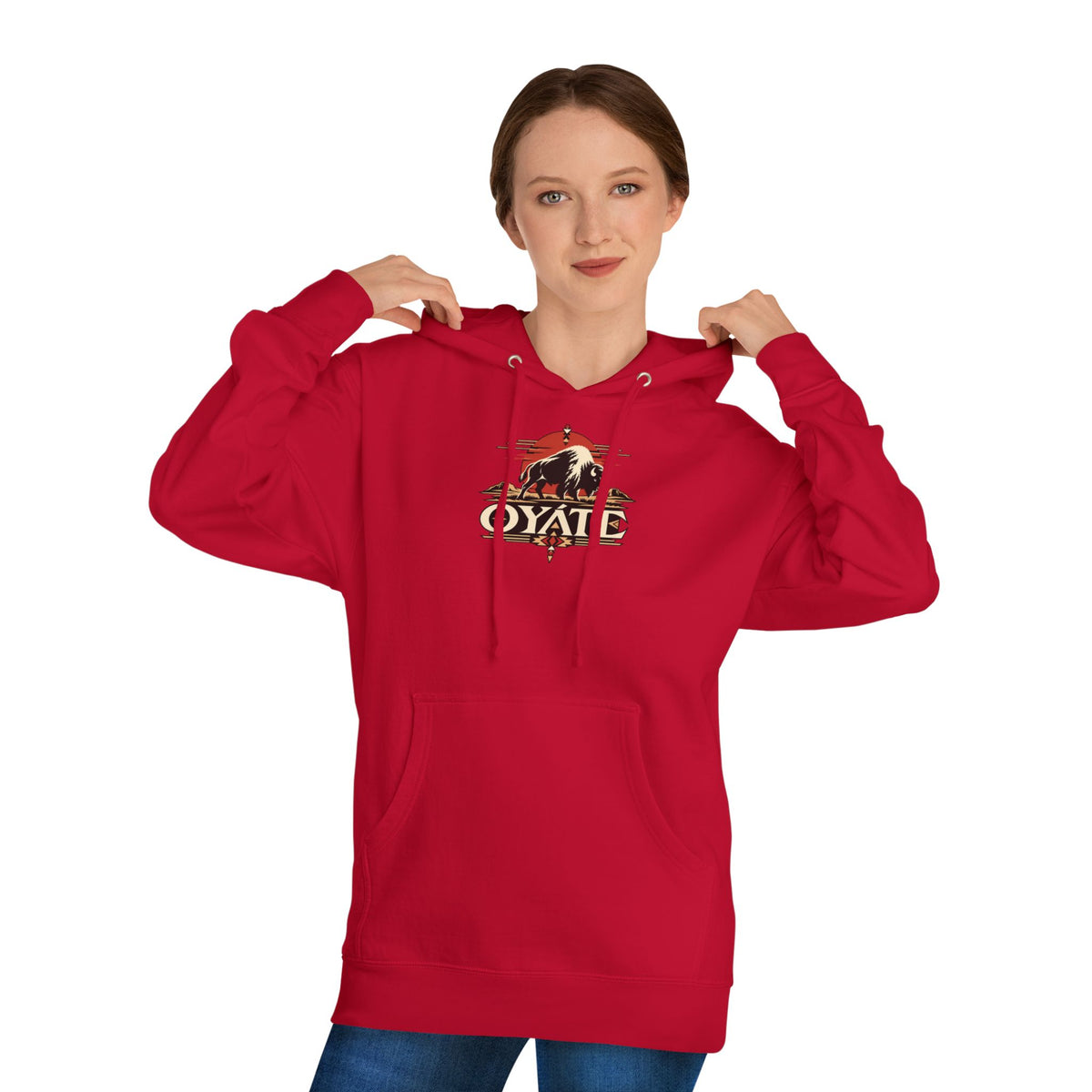 OYÁTE Dark Buffalo v2 — Pullover Hoodie