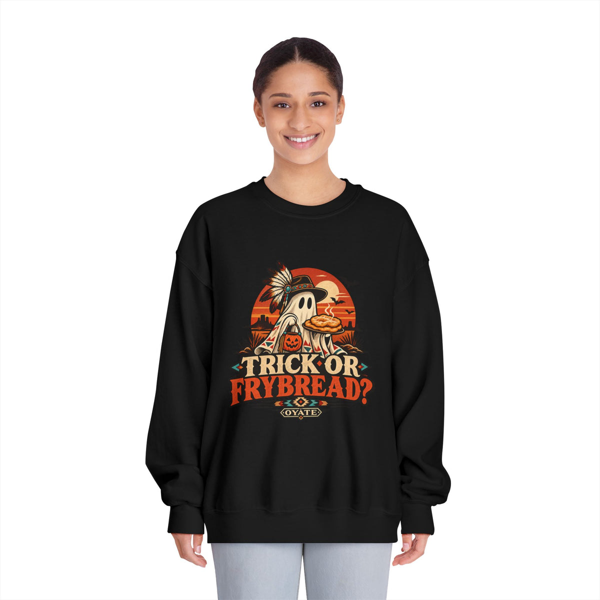 TrickorFrybread — Crewneck Sweatshirt