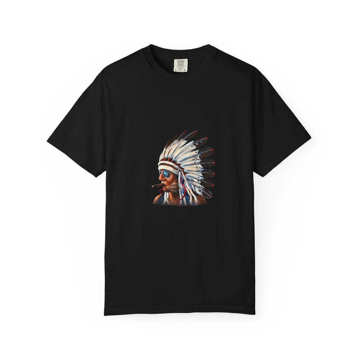 Smokin Indian - Gregory Azure — Premium Tee