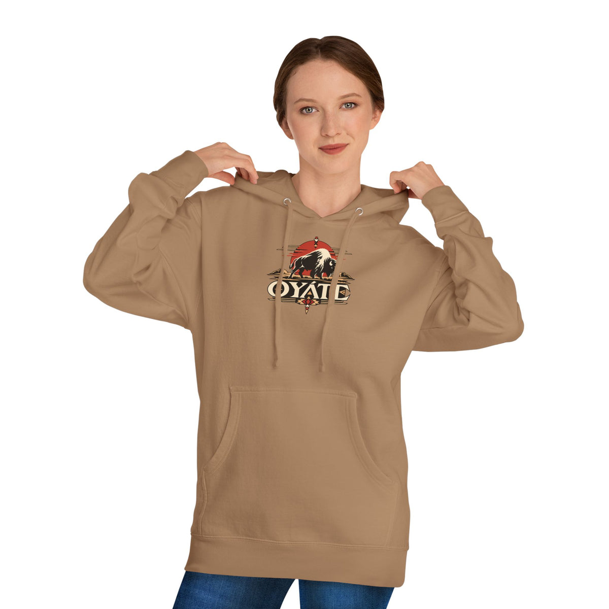 OYÁTE Dark Buffalo v2 — Pullover Hoodie